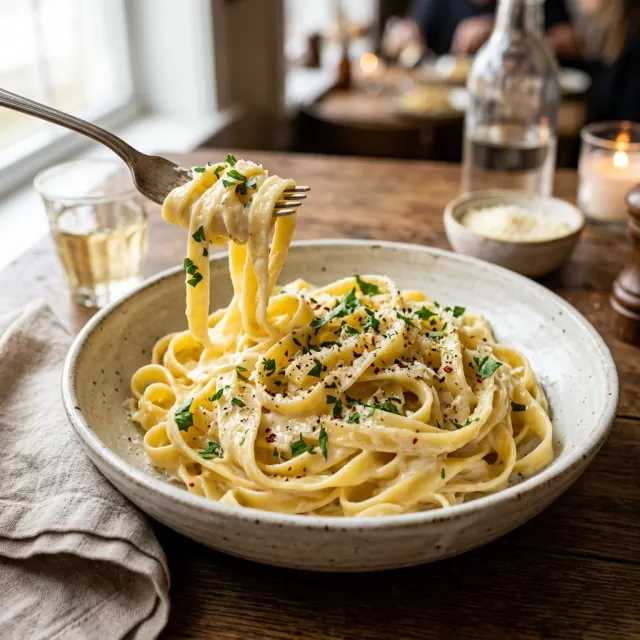 Fettuccine Alfredo