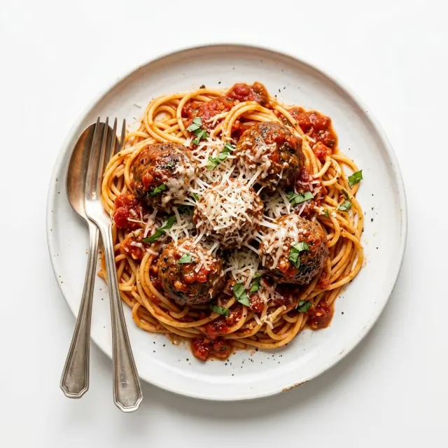 Spaghetti Meatballs